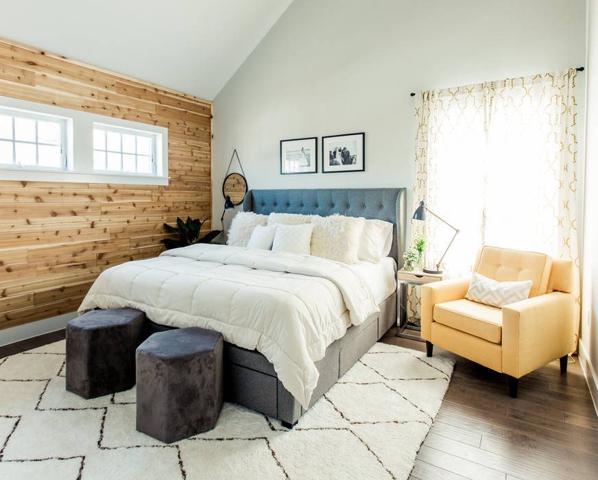 Urban Retreat, Brett Nicole Interiors Brett Nicole Interiors Modern style bedroom