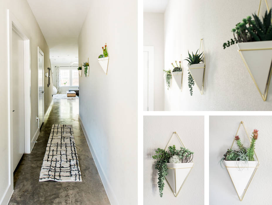 Urban Retreat, Brett Nicole Interiors Brett Nicole Interiors Modern Corridor, Hallway and Staircase