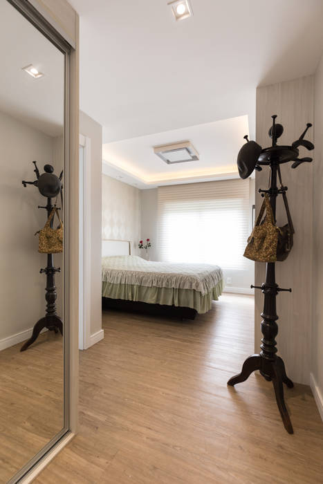 ECP | Suíte Casal, Kali Arquitetura Kali Arquitetura Minimalist bedroom