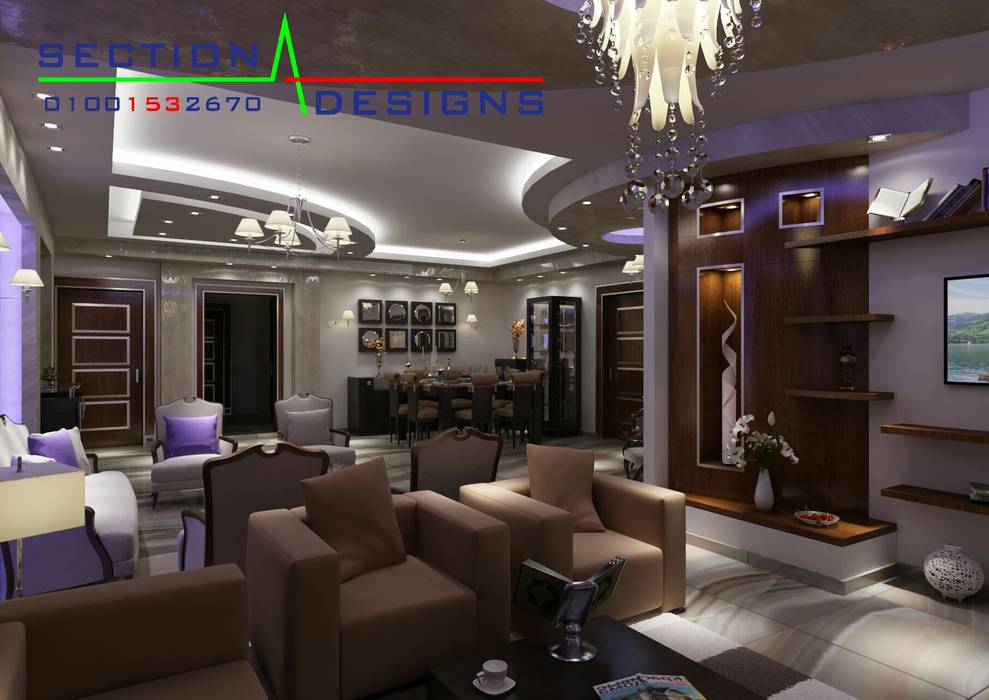 التجمع الخامس, section designs section designs منازل