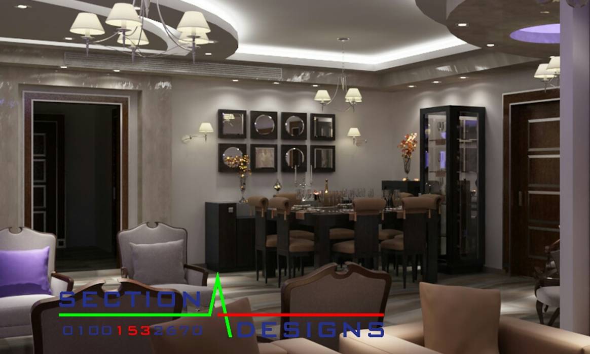 التجمع الخامس, section designs section designs منازل