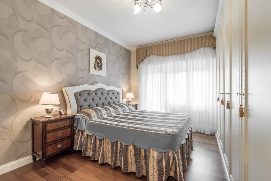 Ristrutturazione appartamento Roma: Nuova disposizione degli spazi, Facile Ristrutturare Facile Ristrutturare Classic style bedroom