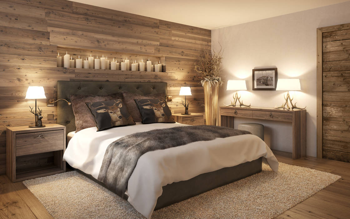 homify Schlafzimmer im Landhausstil