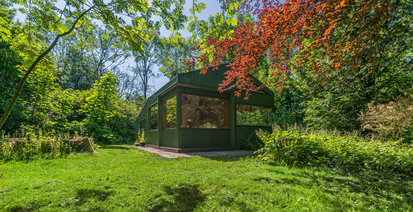 Thoreau's Cabin, cc-studio cc-studio บ้านและที่อยู่อาศัย อลูมิเนียมและสังกะสี