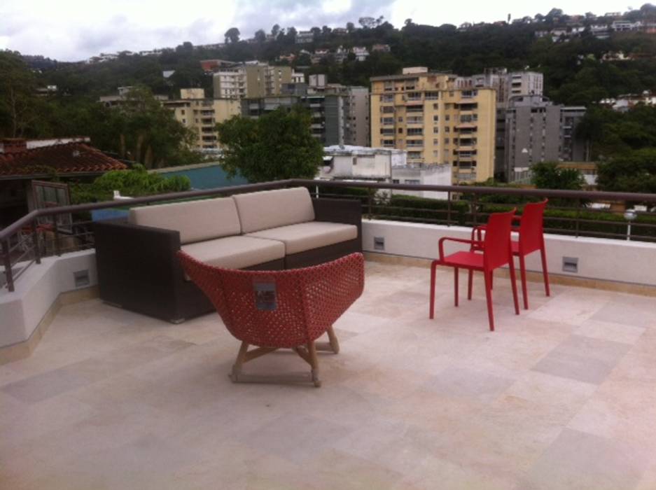 Terraza Cafetal, THE muebles THE muebles Modern balcony, veranda & terrace