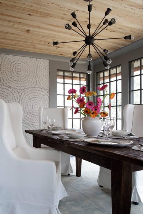 Ridgeview Showhouse, Christopher Architecture & Interiors Christopher Architecture & Interiors Eclectic style dining room