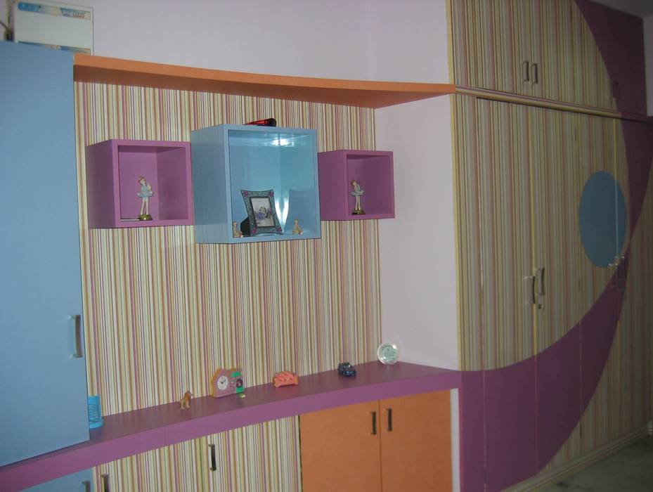 Girls bedroom, Bluebell Interiors Bluebell Interiors Спальня в стиле модерн Фанера