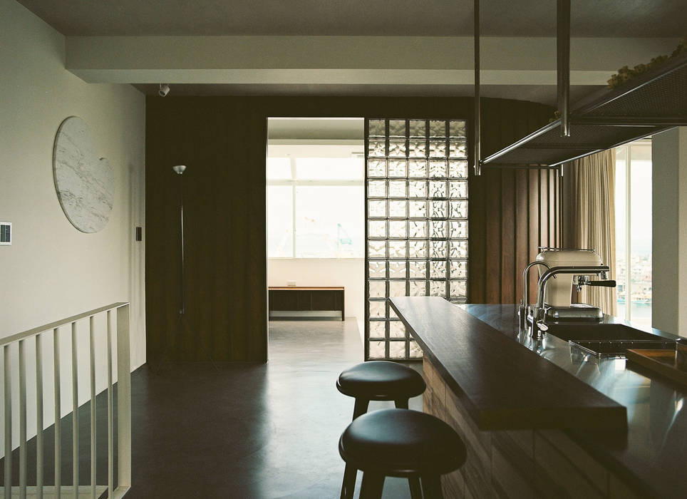 Casa in Keelung, 鄭士傑室內設計 鄭士傑室內設計 Cocinas de estilo moderno