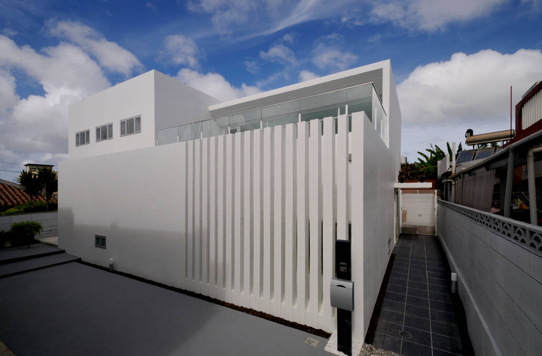 ＮＫＮＤＫＲ-ＨＯＵＳＥ, 門一級建築士事務所 門一級建築士事務所 Casas modernas: Ideas, diseños y decoración Concreto