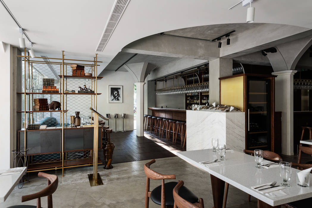 Dining Area + Bar 鄭士傑室內設計 商业空间 diningarea,cabinet,酒吧&夜店