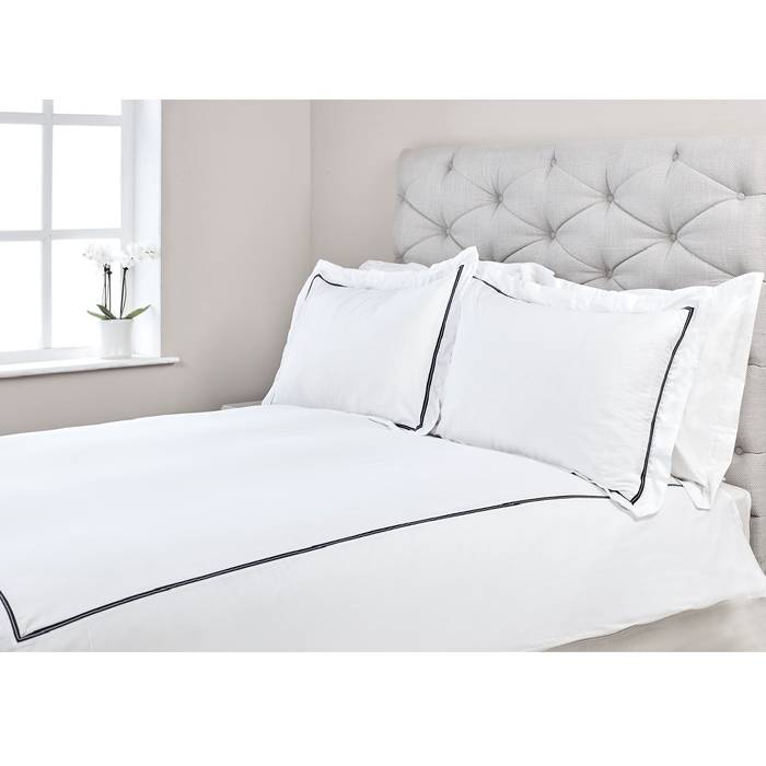 Capri Fairtrade Organic Cotton Duvet Cover King of Cotton Спальня в стиле модерн Хлопок Красный Текстиль