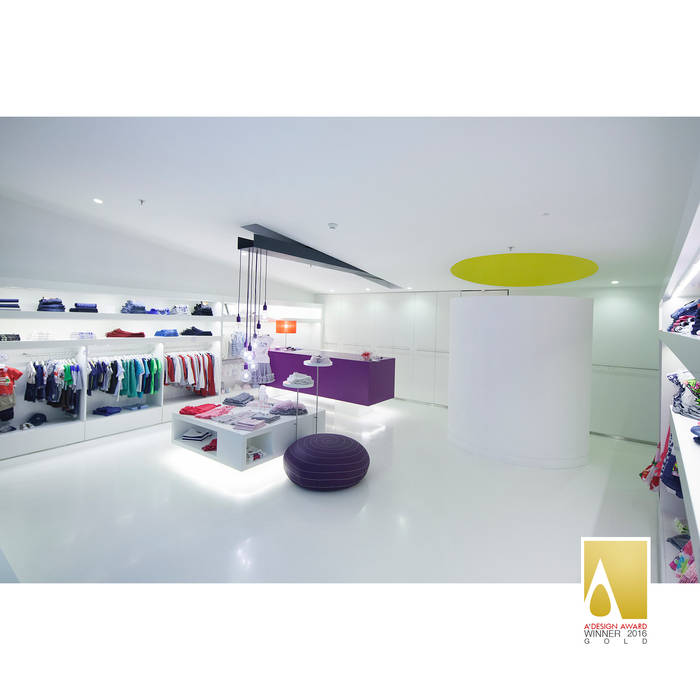 Loja de roupa de criança Albertina Oliveira-Arquitetura Unipessoal Lda Espaços comerciais Lojas e espaços comerciais