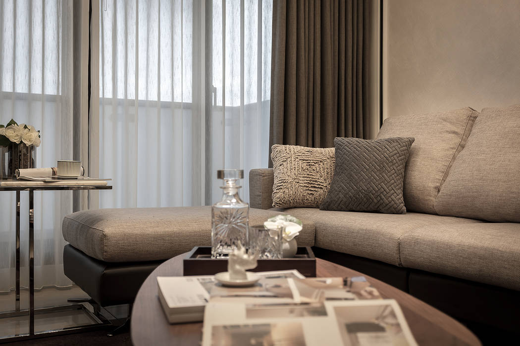 家具配置 你妳國際空間設計 现代客厅設計點子、靈感 & 圖片