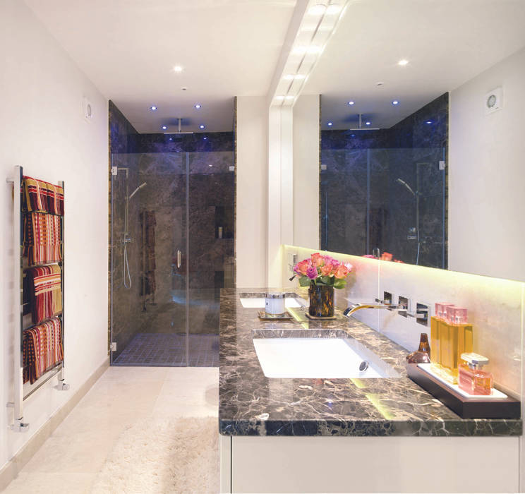contemporary bathroom design homify Baños modernos modern design,house architect,house architect ni,new houses ni,modern architect ni