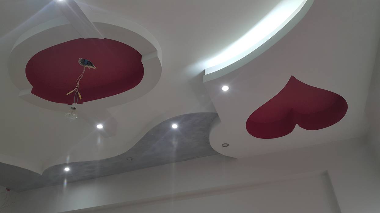 غرفة نوم من القصر للدهانات والديكور حداثي homify