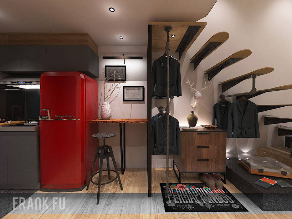 Live your life, 中孚 設計 / FRANKFU INERIOR DESIGN 中孚 設計 / FRANKFU INERIOR DESIGN Vestidores de estilo ecléctico