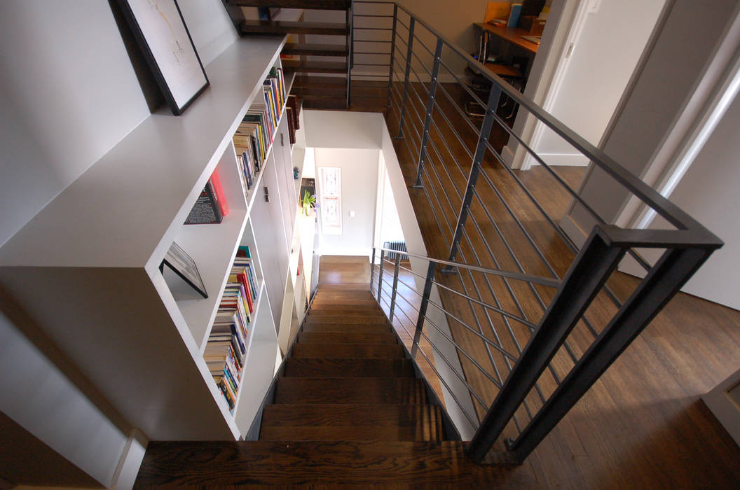 Clinton Avenue, SA-DA Architecture SA-DA Architecture Modern Corridor, Hallway and Staircase