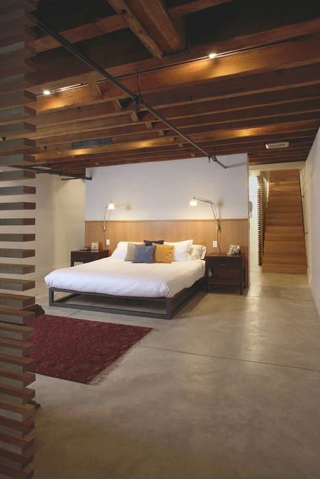 Peabody Loft and Studio, SA-DA Architecture SA-DA Architecture Modern style bedroom