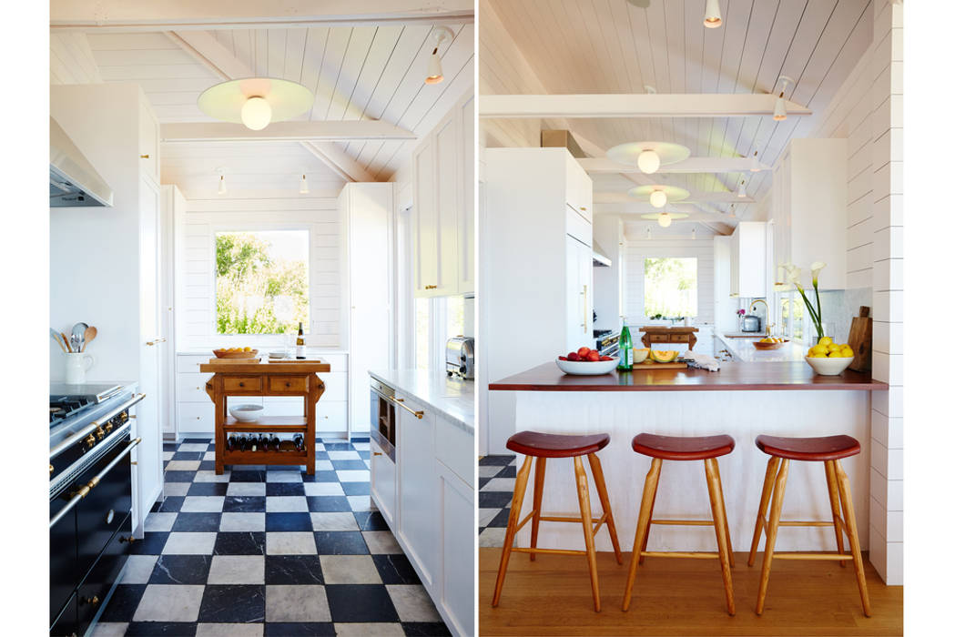 Old Montauk Highway House, SA-DA Architecture SA-DA Architecture Dapur Modern