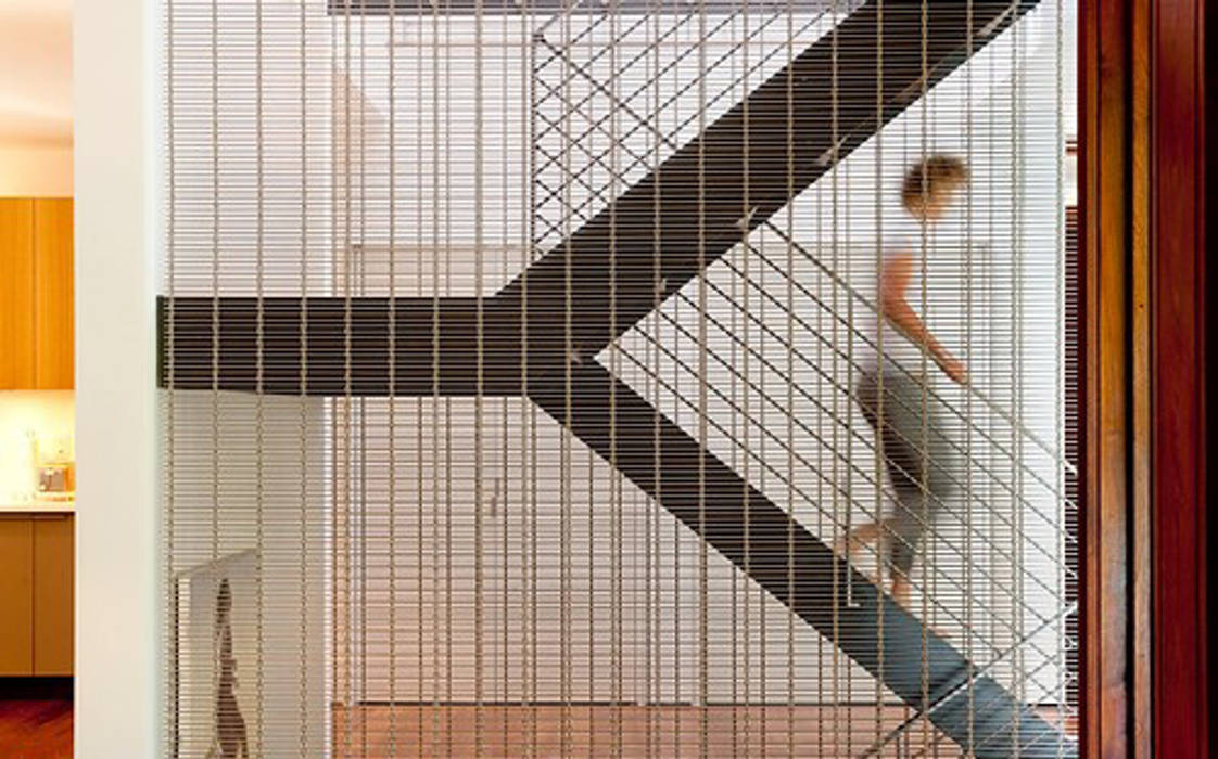 Lansbury Residence, SA-DA Architecture SA-DA Architecture Pasillos, vestíbulos y escaleras de estilo moderno