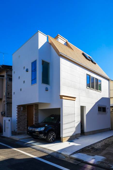 外観 Qualia 地中海風 家 Homify