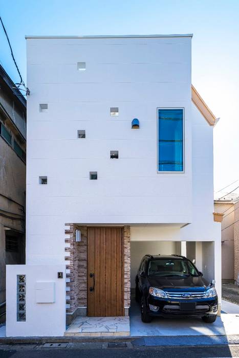 外観 Qualia 地中海風 家 Homify