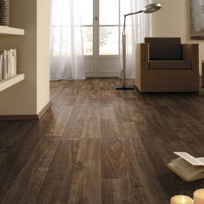 Pavimento laminato HD classe A5 alta resistenza: Superficie effetto spazzolato di grande bellezza, ONLYWOOD ONLYWOOD