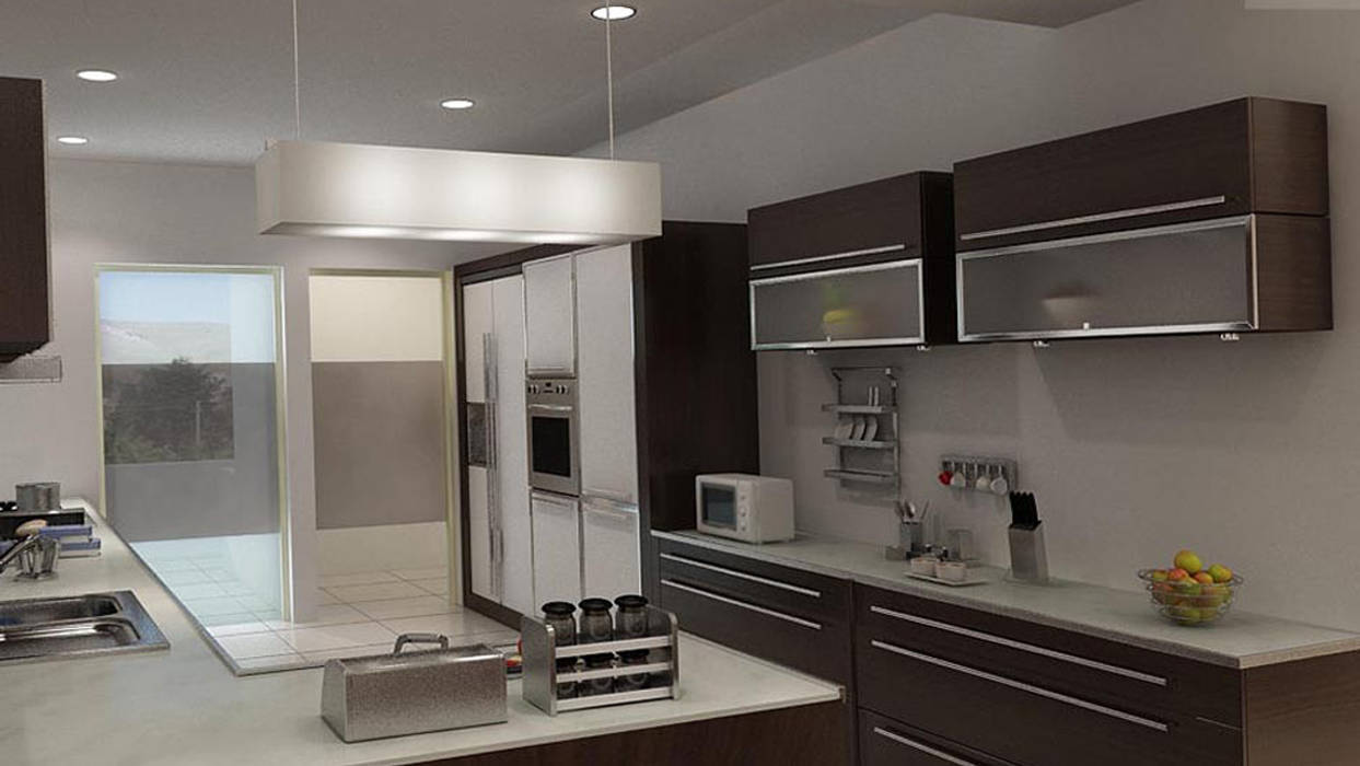 MODERN KITCHEN DESIGN ABHISHEK DANI DESIGN Modern kitchen