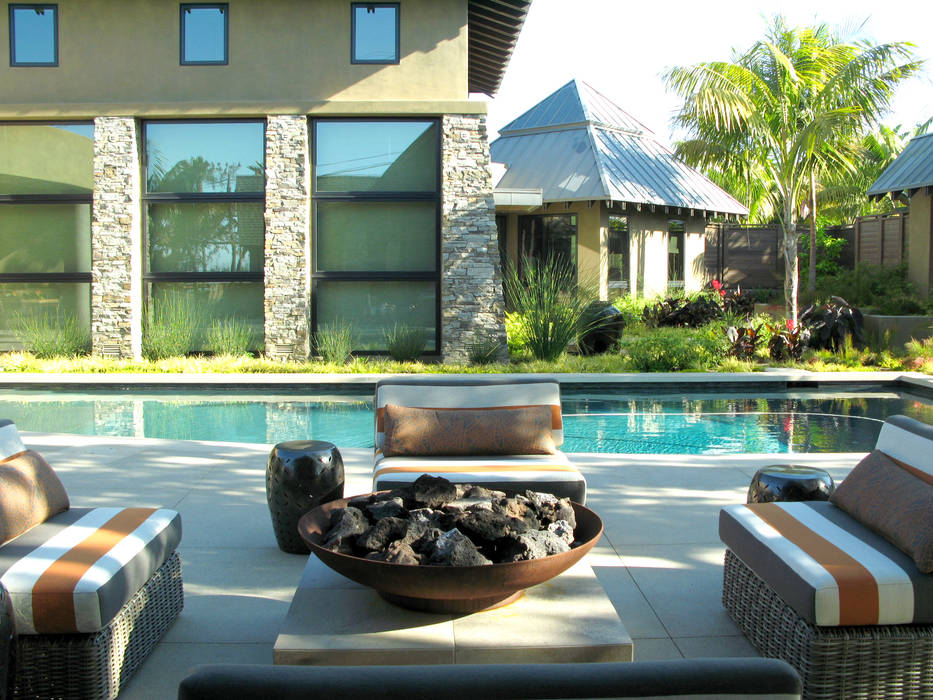 Island Style Tropical , Debora Carl Landscape Design Debora Carl Landscape Design Piscinas de estilo tropical