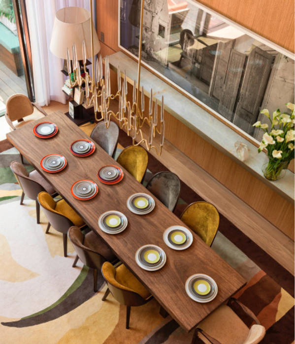 Philippe Starck presents his new project for Rosewood Sao Paulo at Cidade Matarazzo, Il Pezzo Mancante Srl Il Pezzo Mancante Srl Modern dining room Lighting