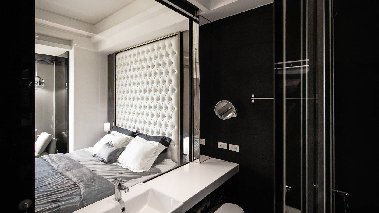 BRAVO INTERIOR DESIGN & DECO KUAN STYLE 璞碩室內裝修設計工程有限公司 現代浴室設計點子、靈感&圖片 室內設計