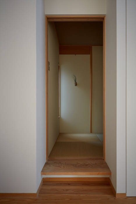 湖沼に建つ家, toki Architect design office toki Architect design office Modern style media rooms Wood Wood effect