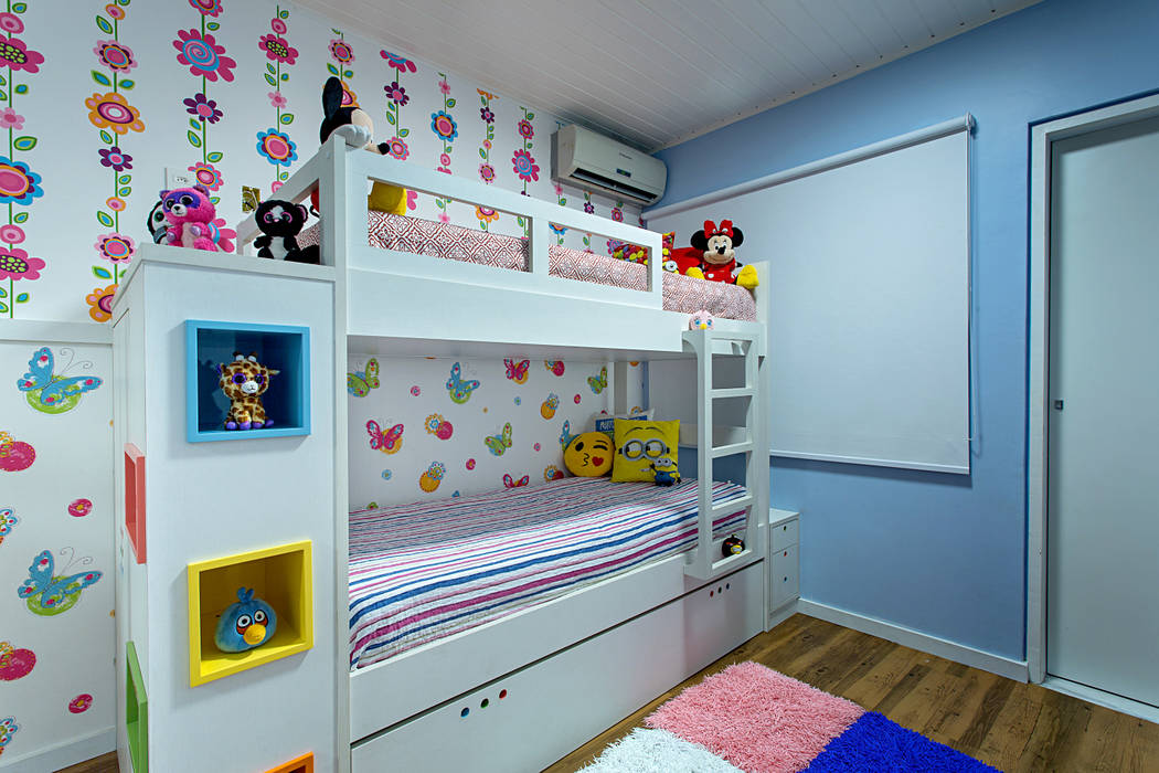 Quarto Bebê e Infantis, Milla Holtz & Bruno Sgrillo Arquitetura Milla Holtz & Bruno Sgrillo Arquitetura Nursery/kid’s room