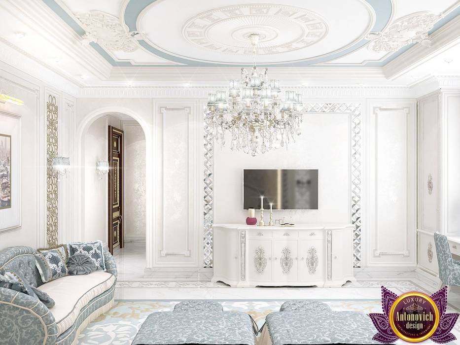 ​ Master bedroom design of Katrina Antonovich, Luxury Antonovich Design Luxury Antonovich Design Habitaciones de estilo clásico