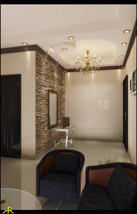 شقة بتصميم مصري, Etihad Constructio & Decor Etihad Constructio & Decor Living room