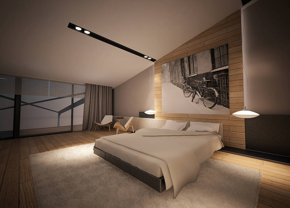 Gökçağ Kumaşçılık Çerkezköy , MAG Tasarım Mimarlık MAG Tasarım Mimarlık Modern style bedroom Beds & headboards
