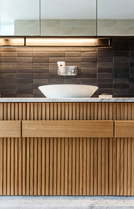 Pl's RESIDENCE, arctitudesign arctitudesign Minimalist style bathroom Wood Wood effect