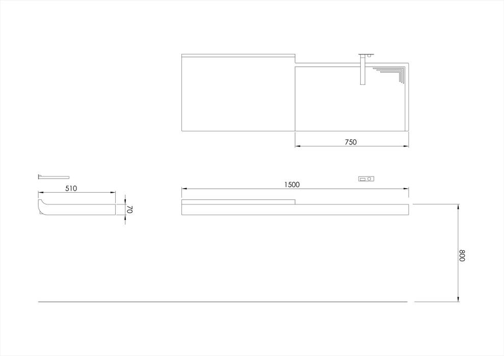 BALI, TCC Whitestone TCC Whitestone Casas de banho minimalistas Mármore