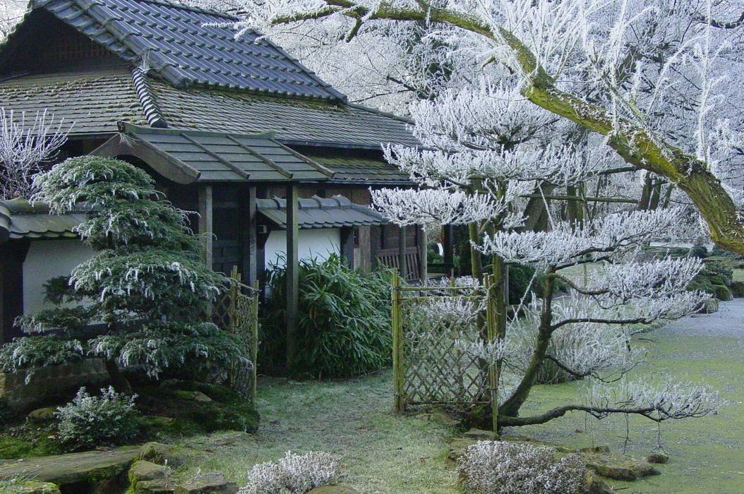 japanische Gärten im Winter, japan-garten-kultur japan-garten-kultur Espaços comerciais Locais de eventos