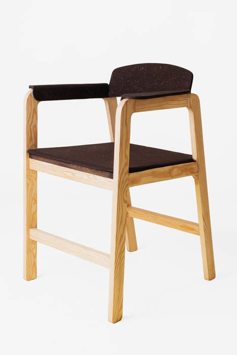 Poly Cork Chair, Creative-cork Creative-cork Comedores de estilo moderno Corcho Sillas y bancos