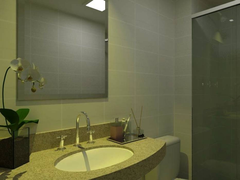 Studio Orbit 703, 2:1 Arquitetura & Interiores 2:1 Arquitetura & Interiores Industrial style bathroom