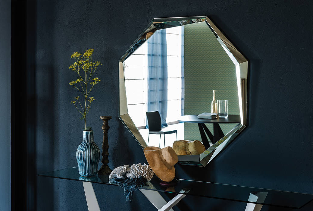 EMERALD IQ Furniture Modern living room Glass mirror,Accessories & decoration