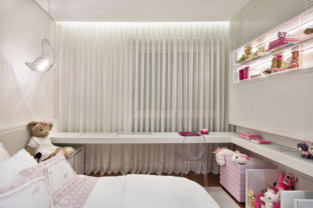 Residência GG2, Alessandra Contigli Arquitetura e Interiores Alessandra Contigli Arquitetura e Interiores Modern Kid's Room