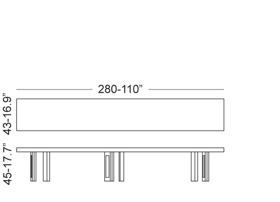 Il Pezzo 6 Bench , Il Pezzo Mancante Srl Il Pezzo Mancante Srl Modern Dining Room Chairs & benches