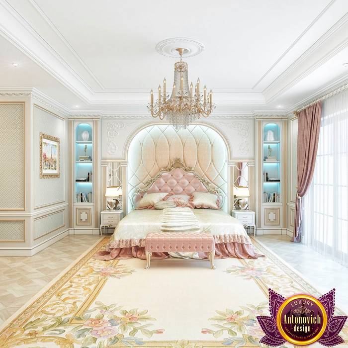 Beautiful bedroom Interior of Katrina Antonovich, Luxury Antonovich Design Luxury Antonovich Design Спальня в классическом стиле