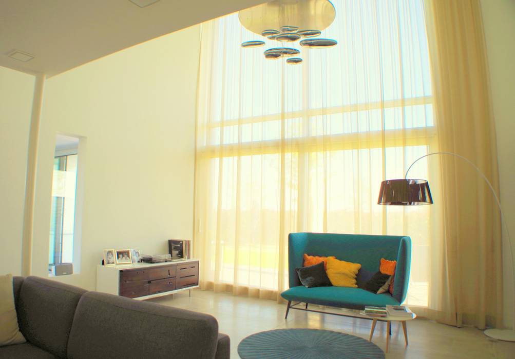 Wohnraumplanung Wohnzimmer, Atelier Feynsinn | Innenarchitektur Atelier Feynsinn | Innenarchitektur Modern Living Room