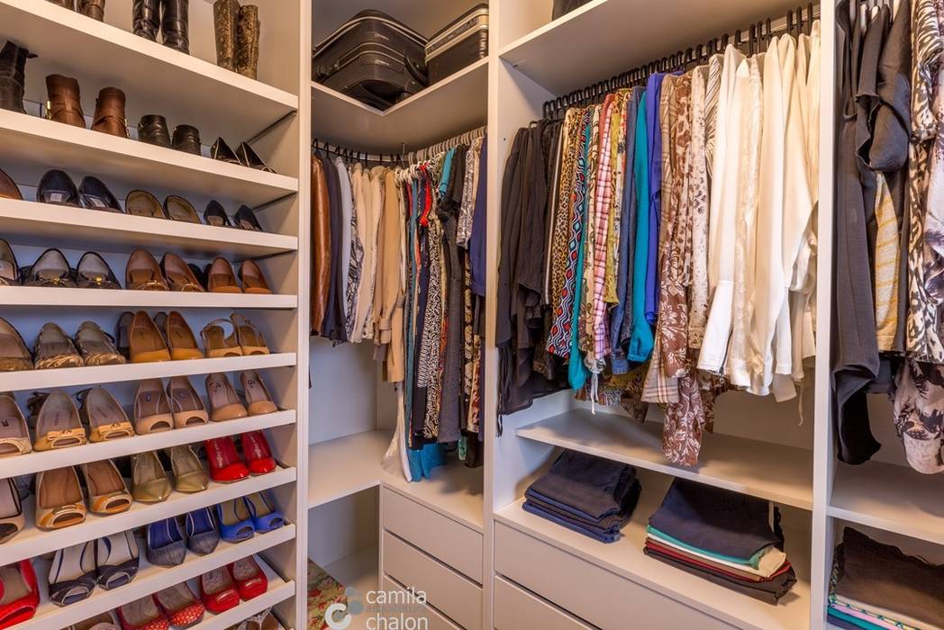 Closet Feminino Camila Chalon Arquitetura Closets