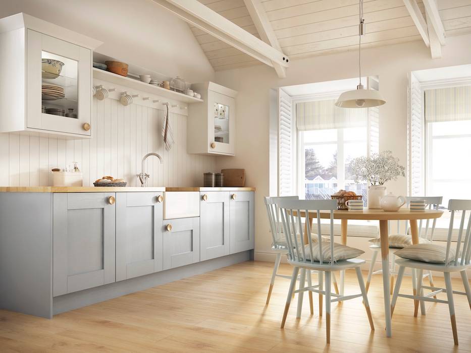 Laura Ashley Range, Hehku Hehku Cocinas de estilo rural