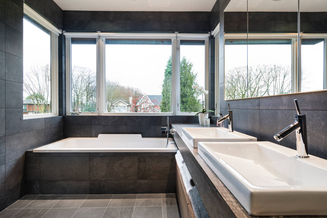 Master Ensuite Alice D'Andrea Design Modern style bathrooms Tiles