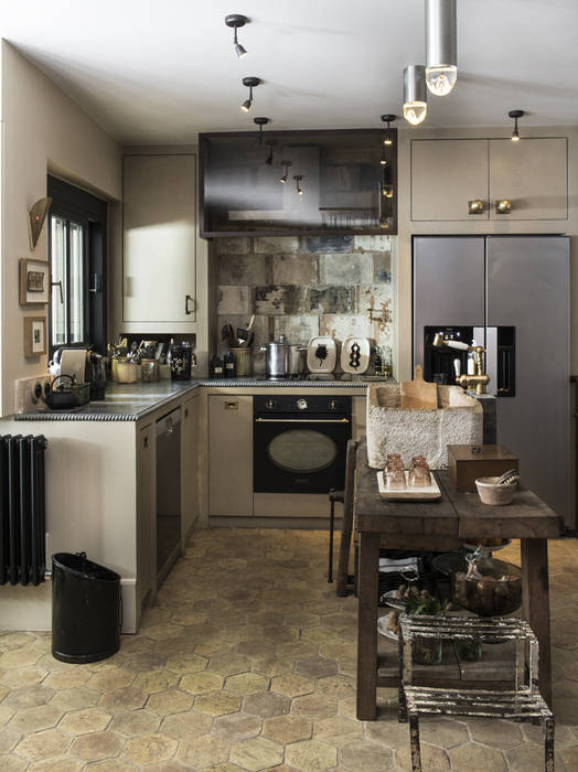 Paris XVIII, dmesure dmesure Industrial style kitchen